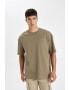 DeFacto Tricou relaxed fit cu model uni - Pled.ro