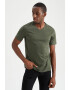 DeFacto Tricou slim fit cu decolteu in V - Pled.ro