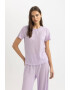 DeFacto Tricou striat de pijama - Pled.ro