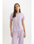 DeFacto Tricou striat de pijama - Pled.ro