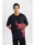 DeFacto Tricou supradimensionat Chicago Bulls - Pled.ro