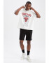 DeFacto Tricou supradimensionat cu gluga NBA Chigago Bulls - Pled.ro