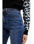 DESIGUAL Blugi crop drepti - Pled.ro