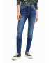 DESIGUAL Blugi slim fit cu talie inalta - Pled.ro