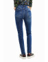 DESIGUAL Blugi slim fit cu talie inalta - Pled.ro