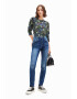 DESIGUAL Blugi slim fit cu talie inalta - Pled.ro