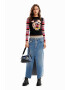 DESIGUAL Bluza cu aplicatie Mickey Mouse - Pled.ro