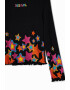 DESIGUAL Bluza de bumbac cu model grafic - Pled.ro