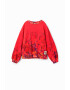 DESIGUAL Bluza sport cu imprimeu floral - Pled.ro