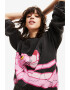 DESIGUAL Bluza sport regular fit cu decolteu la baza gatului si imprimeu The Pink Panther - Pled.ro