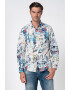 DESIGUAL Camasa slim fit cu model abstract Crispin - Pled.ro