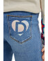 DESIGUAL Colanti cu aspect de denim - Pled.ro