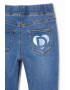 DESIGUAL Colanti cu aspect de denim - Pled.ro