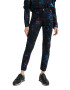 DESIGUAL Pantaloni crop de denim cu model abstract - Pled.ro