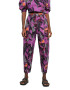 DESIGUAL Pantaloni cu talie inalta si model floral - Pled.ro