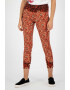 DESIGUAL Pantaloni skinny capri cu model floral - Pled.ro