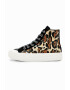 DESIGUAL Pantofi sport high-cut cu model colorblock - Pled.ro