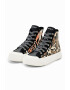 DESIGUAL Pantofi sport high-cut cu model colorblock - Pled.ro