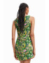 DESIGUAL Rochie cu imprimeu si slit frontal - Pled.ro