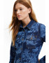 DESIGUAL Rochie de denim cu imprimeu abstract - Pled.ro