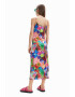 DESIGUAL Rochie dreapta cu model floral - Pled.ro