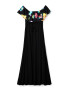 DESIGUAL Rochie lunga cu snur in talie - Pled.ro