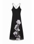 DESIGUAL Rochie midi cu bretele incrucisate - Pled.ro