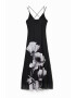 DESIGUAL Rochie midi cu bretele incrucisate - Pled.ro