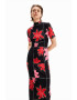 DESIGUAL Rochie midi cu imprimeu floral - Pled.ro