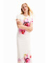 DESIGUAL Rochie midi cu model floral M.Cristian Lacroix - Pled.ro