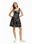 DESIGUAL Rochie mini cu imprimeu abstract - Pled.ro