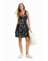 DESIGUAL Rochie mini cu imprimeu abstract - Pled.ro