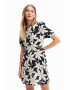 DESIGUAL Rochie mini cu model floral - Pled.ro