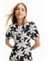 DESIGUAL Rochie mini cu model floral - Pled.ro