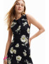 DESIGUAL Rochie mini cu model floral - Pled.ro