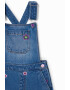 DESIGUAL Salopeta de denim cu detalii floare - Pled.ro