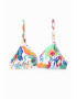 DESIGUAL Sutien de baie cu imprimeu tropical - Pled.ro