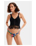 DESIGUAL Top de plaja dama Negru Bumbac - Pled.ro