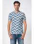 DESIGUAL Tricou cu model herringbone Kelly - Pled.ro