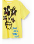 DESIGUAL Tricou de bumbac cu imprimeu grafic - Pled.ro