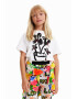 DESIGUAL Tricou de bumbac cu imprimeu grafic - Pled.ro