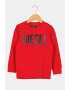 Diesel Bluza de bumbac cu imprimeu logo supradimensionat - Pled.ro