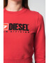 Diesel Bluza sport crop cu logo supradimensionat F-Slimmy - Pled.ro