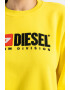 Diesel Bluza sport cu decolteu la baza gatului si imprimeu logo Reggy - Pled.ro