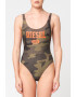 Diesel Costum de baie intreg cu model camuflaj Slia - Pled.ro