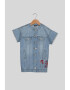 Diesel Rochie din denim cu detaliu logo - Pled.ro