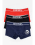 Diesel Set de boxeri cu banda logo in talie Shawn - 3 perechi - Pled.ro