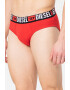 Diesel Set de chiloti cu banda logo contrastanta Andre - 3 perechi - Pled.ro