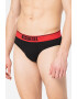 Diesel Set de chiloti cu elastic contrastant - 3 perechi - Pled.ro