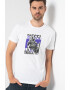 Diesel Tricou de bumbac cu imprimeu T-Diegos - Pled.ro